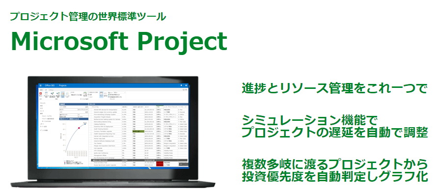 ガントチャート SE プロジェクト計画　Microsoft